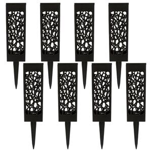 Decorative Solar Stake Pathway Light Garden Lighting, 8 Pack